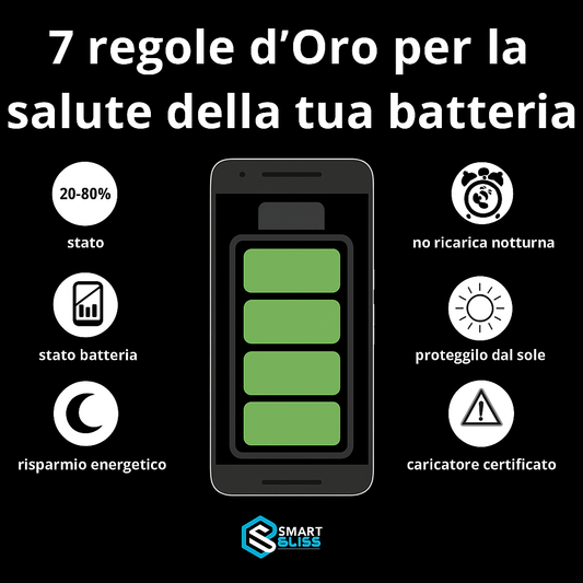 Come mantenere la batteria del tuo smartphone in perfetta salute: 7 consigli pratici