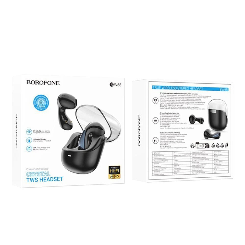 BOROFONE BW68 Cuffie Bluetooth true wireless estreme
