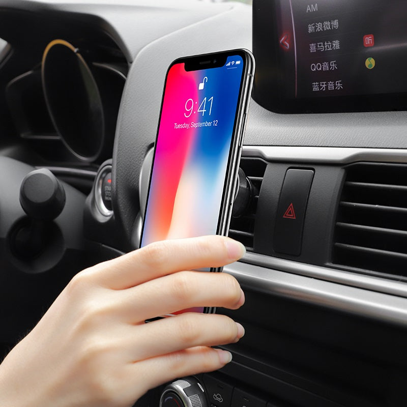Supporto Auto Magnetico HOCO CA47 Metal | Presa d’Aria | Elegante & Compatto