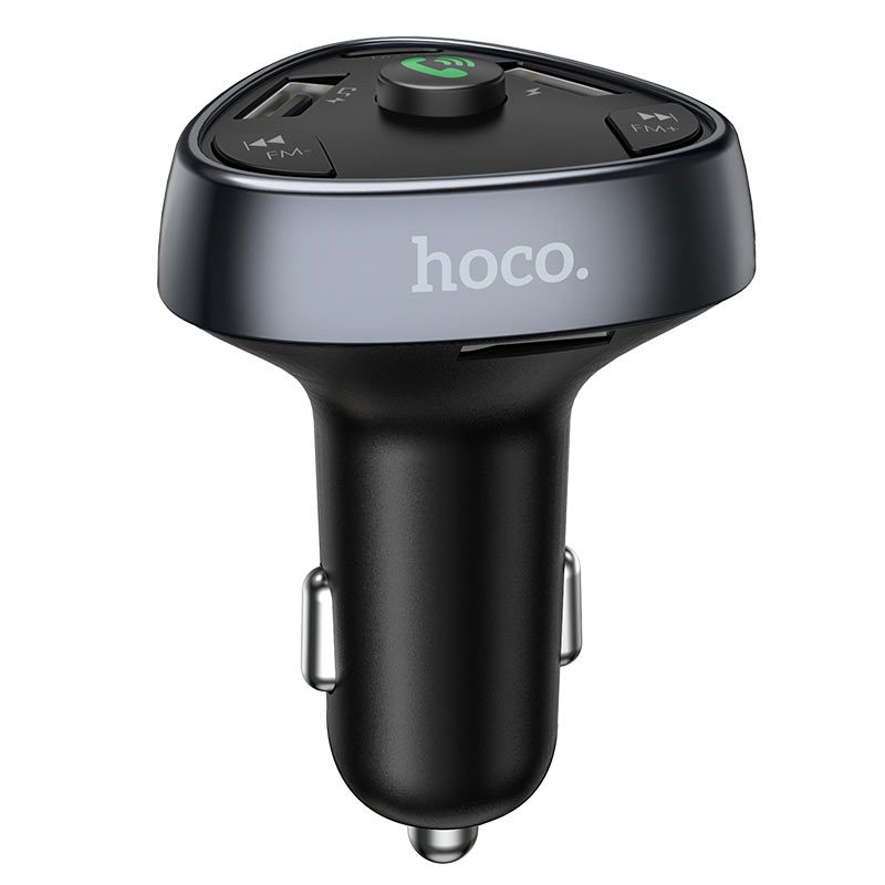 Caricabatterie da Auto HOCO E51 Road Treasure | FM Transmitter + Bluetooth 5.0