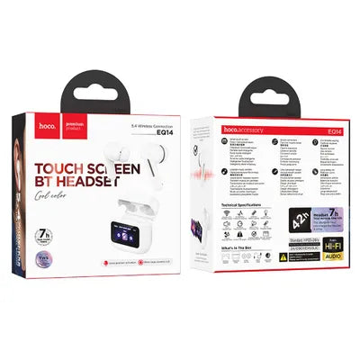 Auricolari wireless touchscreen Hoco TWS EQ14