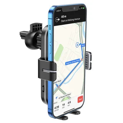 Car Mount with 15W Wireless Charging – Clamp Mount, Adjustable Rotation CA80