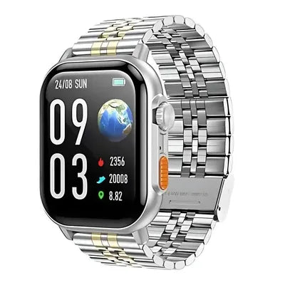 Hoco DYD02 – Smartwatch Bluetooth 2,02" con Funzione Chiamata, App DaFit, Compatibile Android e iOS