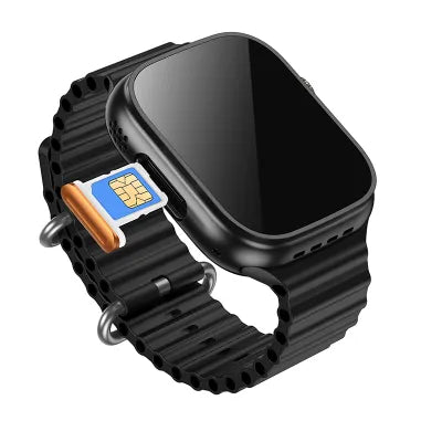 Hoco DYD02 – Smartwatch Bluetooth 2,02" con Funzione Chiamata, App DaFit, Compatibile Android e iOS