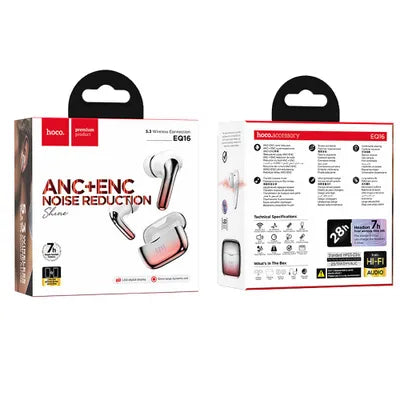 Cuffie Wireless Bluetooth HOCO TWS ANC + ENC EQ16