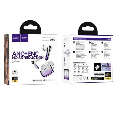 Cuffie Wireless Bluetooth HOCO TWS ANC + ENC EQ16