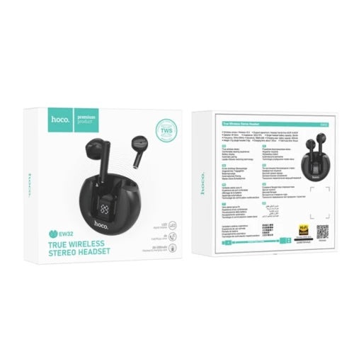 AURICOLARE BLUETOOTH STEREO GENTLE TWS HOCO EW32