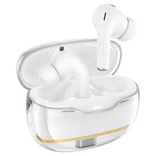 Cuffie Wireless Bluetooth HOCO TWS EW54 Bianche