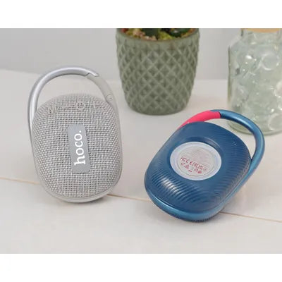 Hoco HC17 – Altoparlante Bluetooth Portatile con Moschettone, FM, USB, TF e AUX