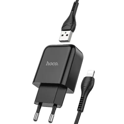 caricabatterie da muro USB HOCO + cavo per Lightning 8 pin N2 Vigour