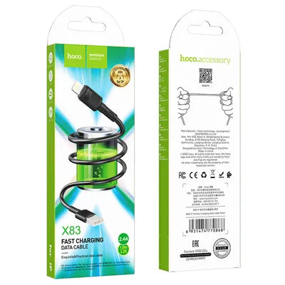 HOCO Cavo USB e iPhone Lightning 8-pin 2.4A Victory X83 1 metro