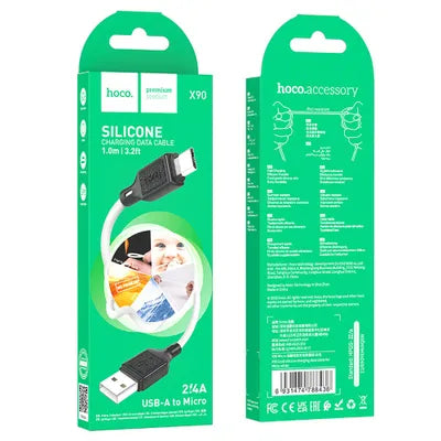 Cavo USB A a Micro USB Hoco 2,4A 1m X90