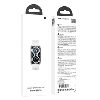 Smartwatch Hoco 1,47" TFT IP68 Y25 argento