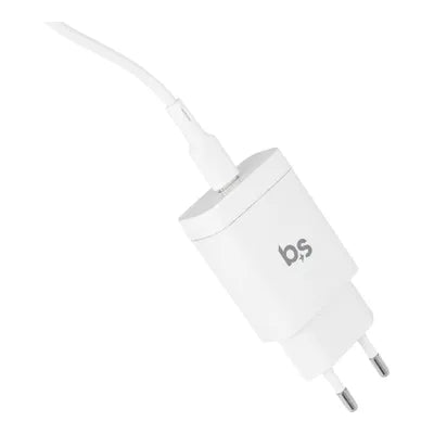 Caricabatterie per telefono Blue Star USB C QC4.0 PD 3A 18W + cavo USB C a Lightning TFK-TC-1099C bianco