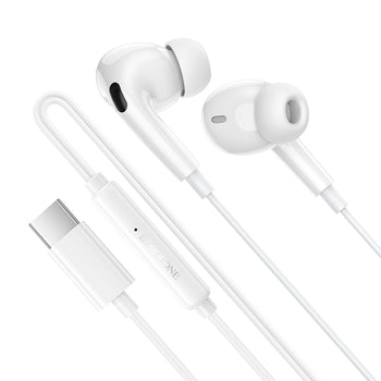 🎧 Borofone BM100 Pro Fuente – Auricolari Cablati con Microfono Type-C DAC