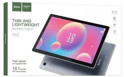 Hoco A12 – Tablet Android 10,1" con Dual SIM LTE, 6GB RAM, 128GB ROM, Custodia e Stylus Inclusi