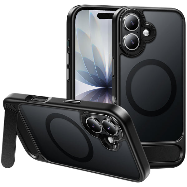 Hoco Custodia Vip Magnetic (Supporto per barra orizzontale invisibile integrato) Premium per iPhone 17 – Black