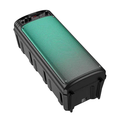 Set Karaoke Hoco BS52 Billowing – Altoparlante Wireless 20W + Microfono con Luci LED | Bluetooth 5.0, USB, TF, AUX e Radio FM