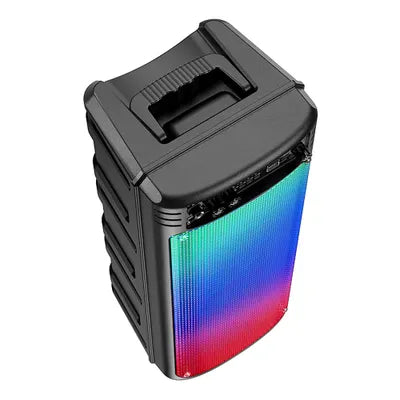 Set Karaoke Hoco BS52 Billowing – Altoparlante Wireless 20W + Microfono con Luci LED | Bluetooth 5.0, USB, TF, AUX e Radio FM