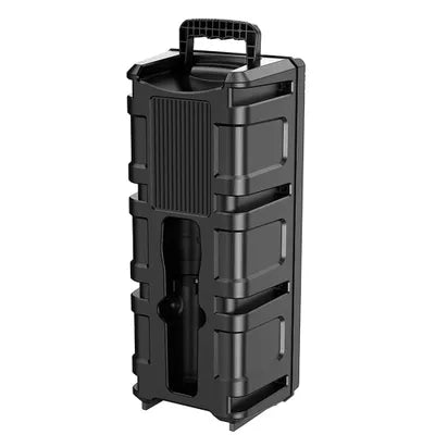 Set Karaoke Hoco BS52 Billowing – Altoparlante Wireless 20W + Microfono con Luci LED | Bluetooth 5.0, USB, TF, AUX e Radio FM