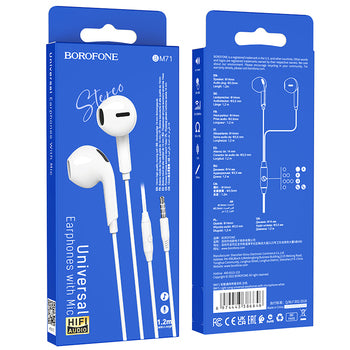 Cuffie Borofone BM71 Light Song con microfono