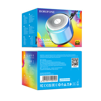 Altoparlante portatile Bluetooth Borofone BR28 Joyful nero
