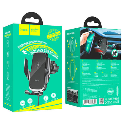 Caricabatterie wireless per auto HOCO CA202 Enlightener