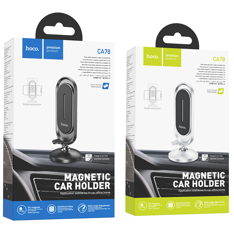 Supporto Auto Magnetico HOCO CA78 Karly per Cruscotto – Stabile, Sicuro e Universale