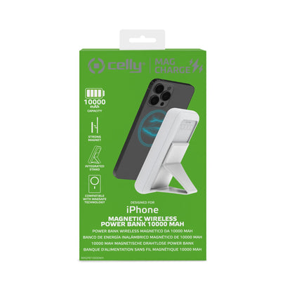 MAGPB10000 - 15W Wireless Powerbank 10000 mAh CELLY