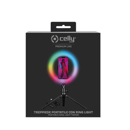 Treppiedi - PYTRIPOD - Portable Tripod+Flash Light RGB [PREMIUM LINE]