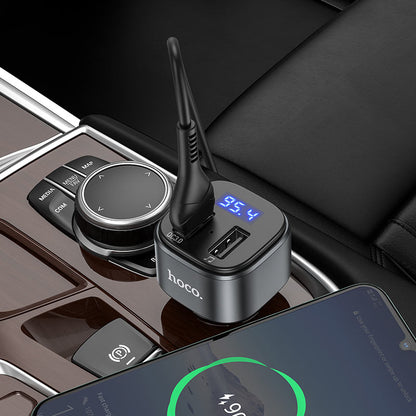Caricabatteria da Auto HOCO E67 Fighter | QC3.0 18 W + Trasmettitore FM Wireless
