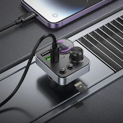 HOCO E86 – Car Transmitter FM Bluetooth 48W con Ricarica Rapida PD