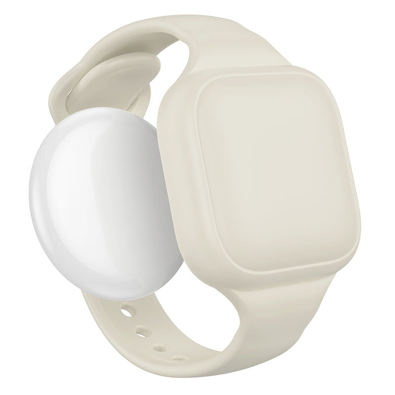 Hoco E91E – Localizzatore Bluetooth (per iOS) - Braccialetto anti-smarrimento intelligente – Grigio
