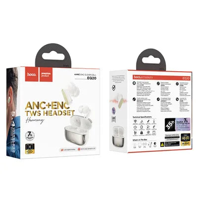 Auricolari wireless Hoco TWS ANC + ENC EQ20