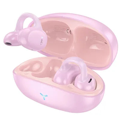 Cuffie wireless Bluetooth rosa HOCO TWS EW57