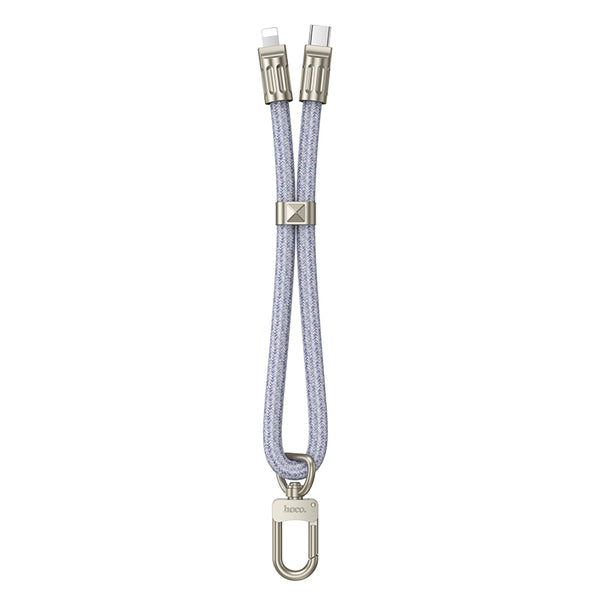 Hoco GH5 – Cordino Messenger regolabile con cavo Type-C to Lightning - Denim Blue