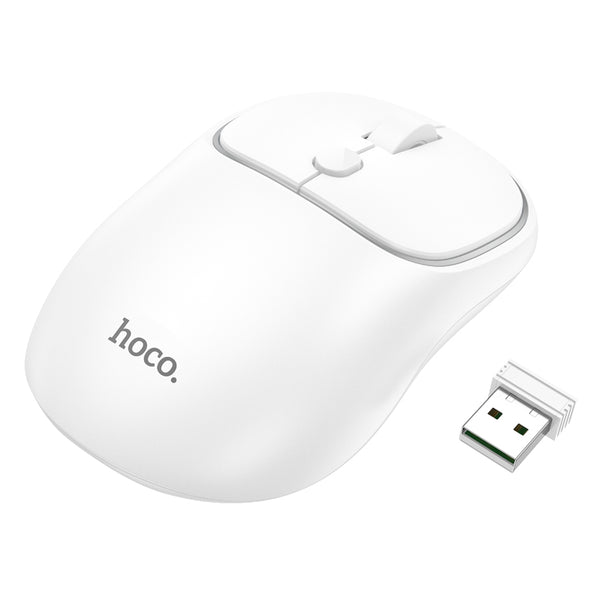 Hoco GM25 – Mouse Wireless Dual Mode - Space White