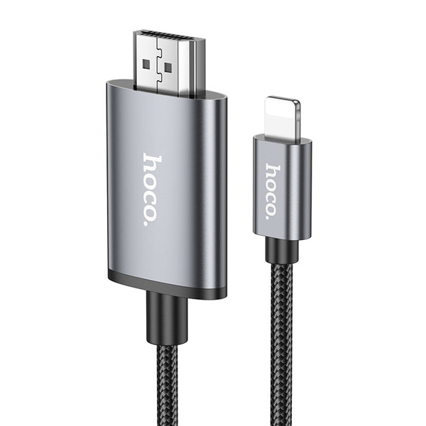 Hoco UA27 – Cavo Lightning to HDMI (L=2M) – Grigio