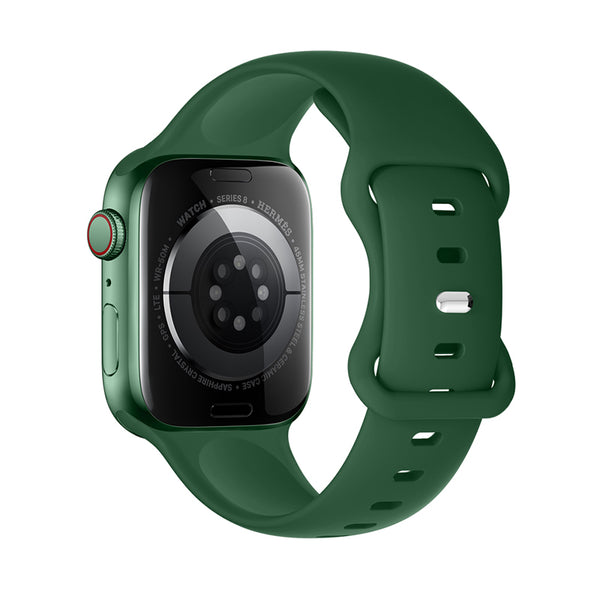 Hoco WA15 – Cinturino in Silicone per Apple Watch 2/3/4/5/6/7/8/SE/SE2 (38/40/41mm) - Pine Green