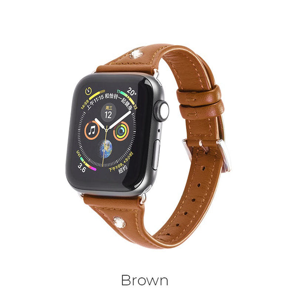 Hoco WB05 – Cinturino in Pelle per Apple Watch Series 1/2/3/4 (38/40mm)