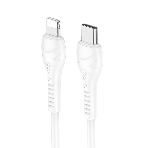 Hoco Cavo Dati X37 Corto Type-C to Lightning (L=0.5M) – Bianco