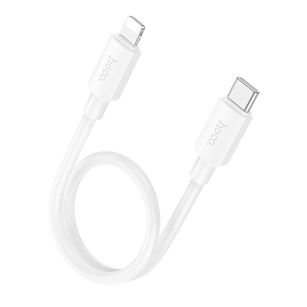 Hoco Cavo Dati X96 PD 20W Type-C to Lightning (L=0.25M) – Bianco
