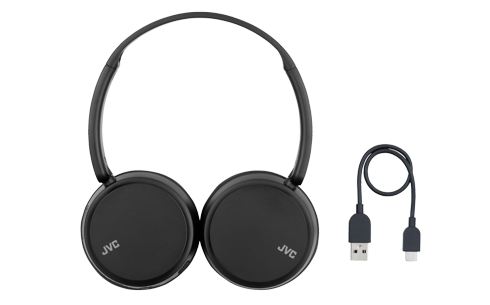 JVC HA-S36W – Cuffie Bluetooth On-Ear Pieghevoli con Bassi Potenziati e 35h di Autonomia