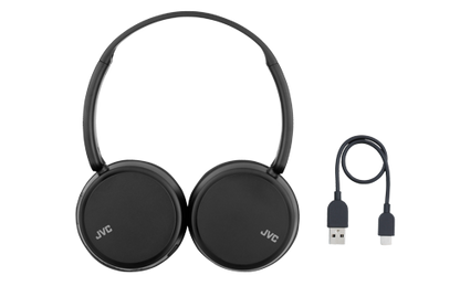 JVC HA-S36W – Cuffie Bluetooth On-Ear Pieghevoli con Bassi Potenziati e 35h di Autonomia
