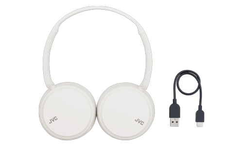 JVC HA-S36W – Cuffie Bluetooth On-Ear Pieghevoli con Bassi Potenziati e 35h di Autonomia