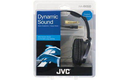 JVC HA-RX500 – Cuffie Over-Ear con Driver da 40mm e Cavo da 3,5m