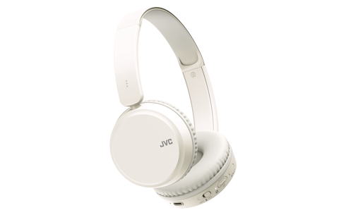 JVC HA-S36W – Cuffie Bluetooth On-Ear Pieghevoli con Bassi Potenziati e 35h di Autonomia