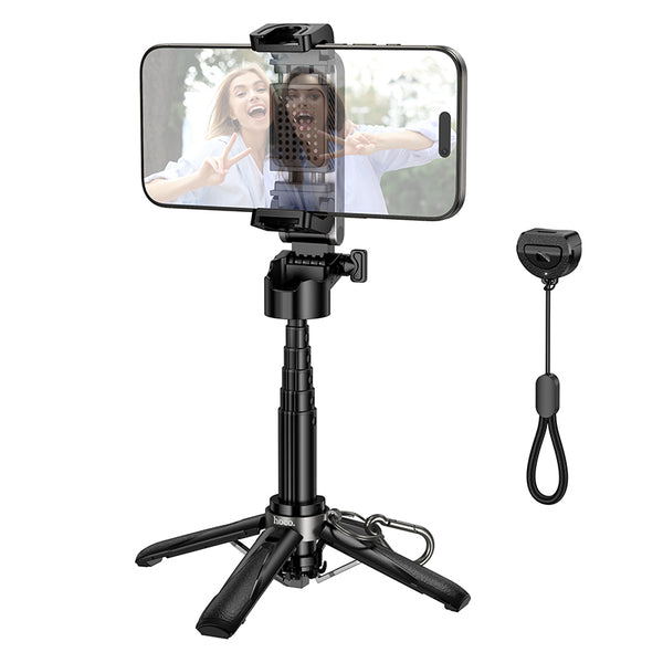 Hoco K27 – Treppiedi / Selfie Stick Wireless in lega di alluminio