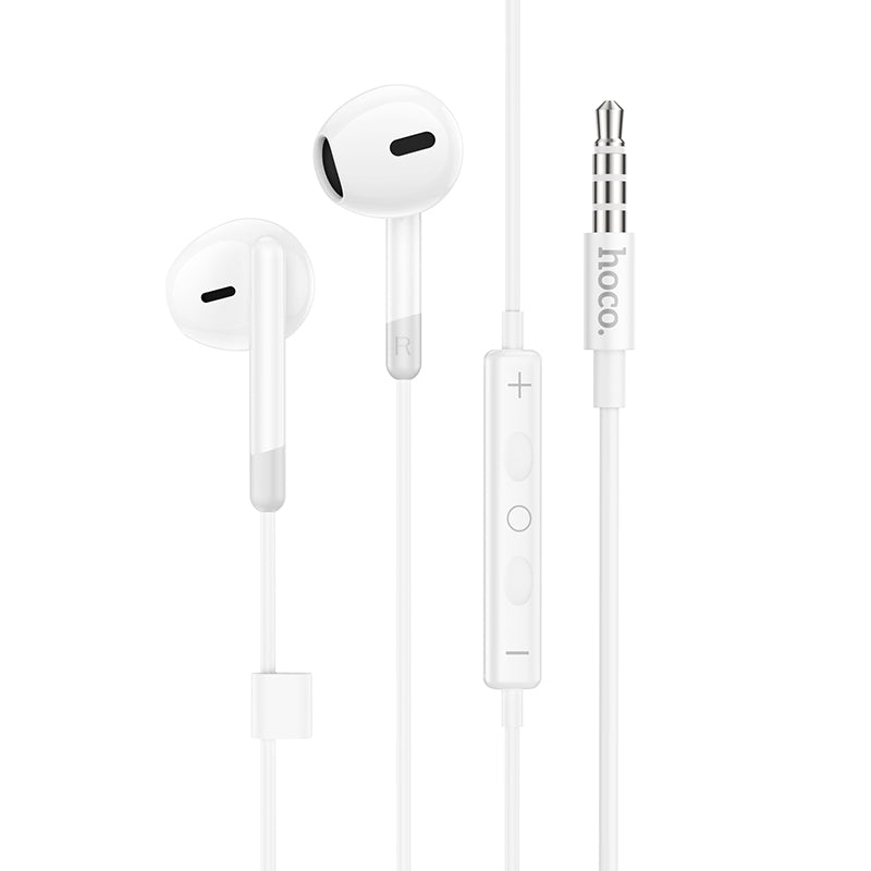 Hoco Auricolari M109 Universali 3.5 mm – Bianco