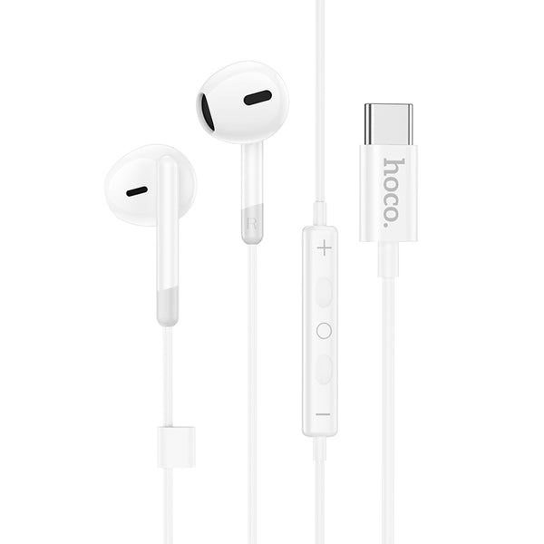 Hoco Auricolari M109 Type-C – Bianco